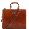 Кожаный портфель Tuscany Leather Palermo TL10060 red